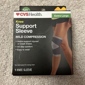 CVS health knee support sleeve mild compression size extra large